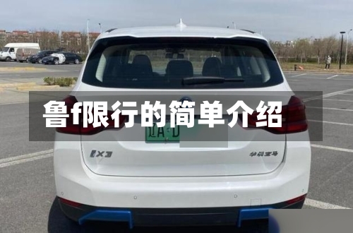鲁f限行的简单介绍-第3张图片