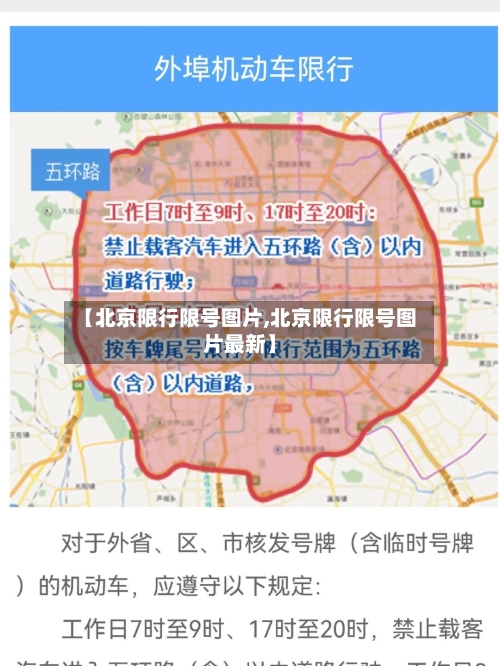 【北京限行限号图片,北京限行限号图片最新】
