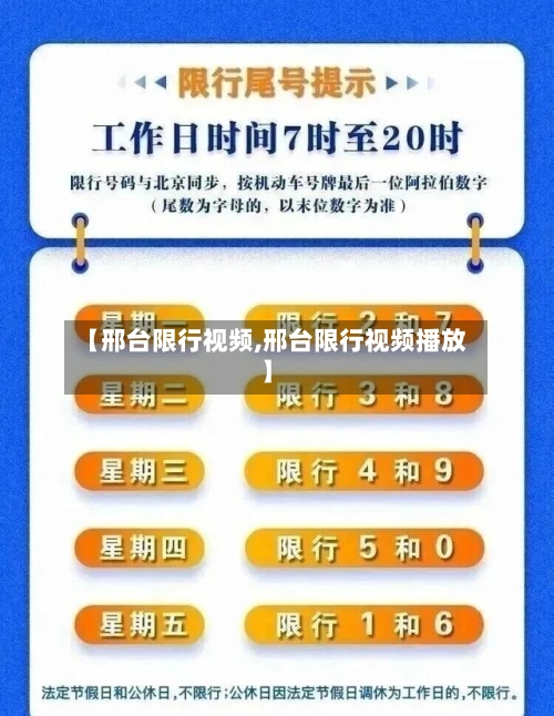 【邢台限行视频,邢台限行视频播放】