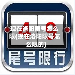 现在洛阳限号怎么限(现在洛阳限号怎么限的)-第3张图片