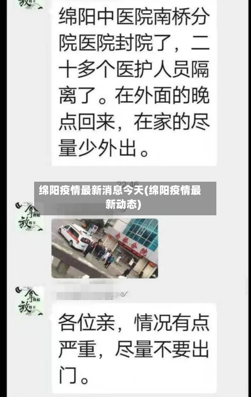 绵阳疫情最新消息今天(绵阳疫情最新动态)