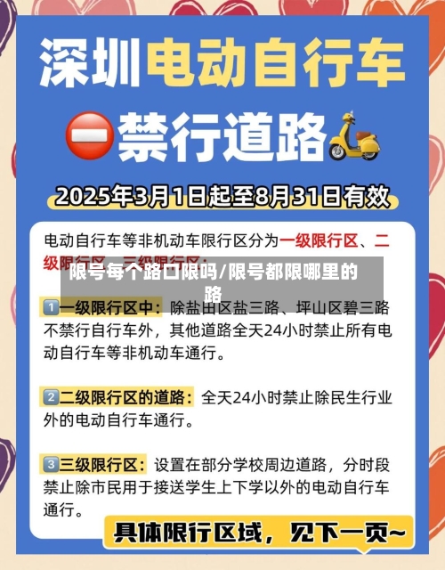 限号每个路口限吗/限号都限哪里的路-第2张图片