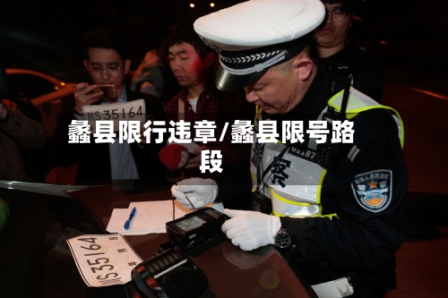 蠡县限行违章/蠡县限号路段-第2张图片