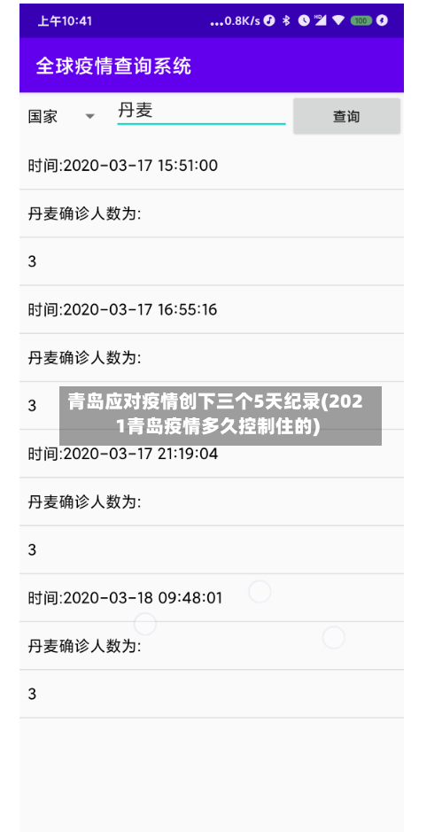 青岛应对疫情创下三个5天纪录(2021青岛疫情多久控制住的)