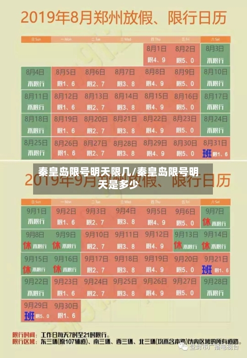 秦皇岛限号明天限几/秦皇岛限号明天是多少-第2张图片