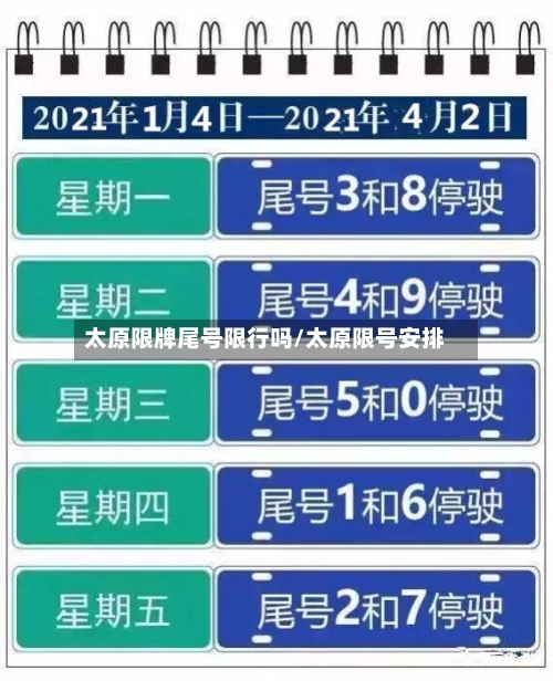 太原限牌尾号限行吗/太原限号安排