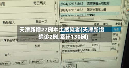 天津新增22例本土感染者(天津新增确诊2例,累计130例)