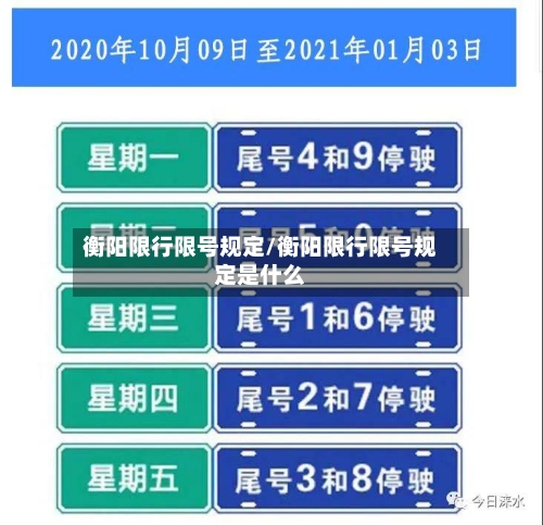 衡阳限行限号规定/衡阳限行限号规定是什么