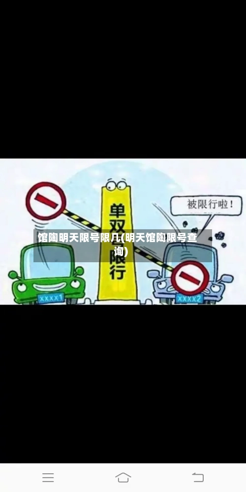 馆陶明天限号限几(明天馆陶限号查询)-第2张图片
