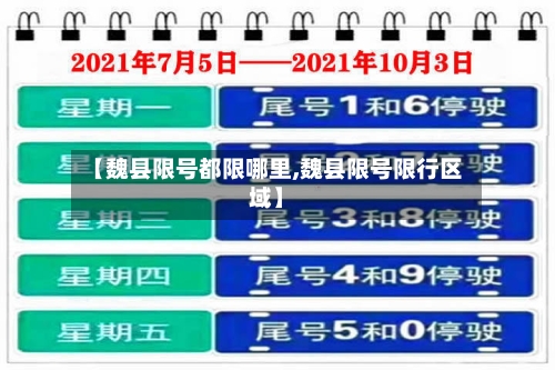 【魏县限号都限哪里,魏县限号限行区域】-第2张图片