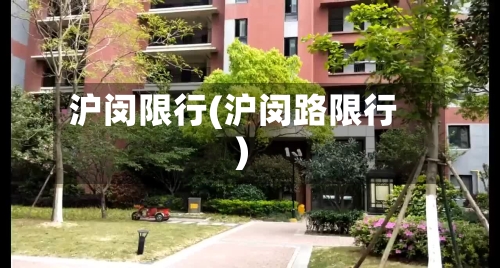 沪闵限行(沪闵路限行)