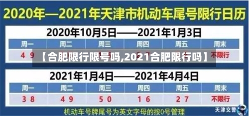 【合肥限行限号吗,2021合肥限行吗】-第2张图片