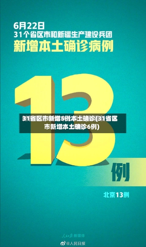 31省区市新增5例本土确诊(31省区市新增本土确诊6例)-第2张图片