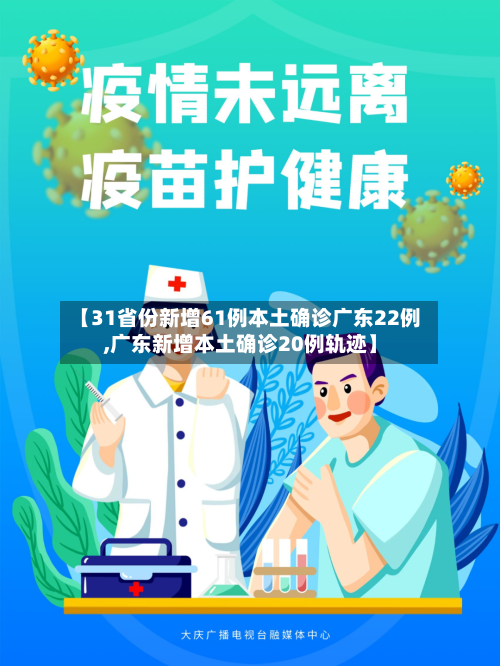 【31省份新增61例本土确诊广东22例,广东新增本土确诊20例轨迹】