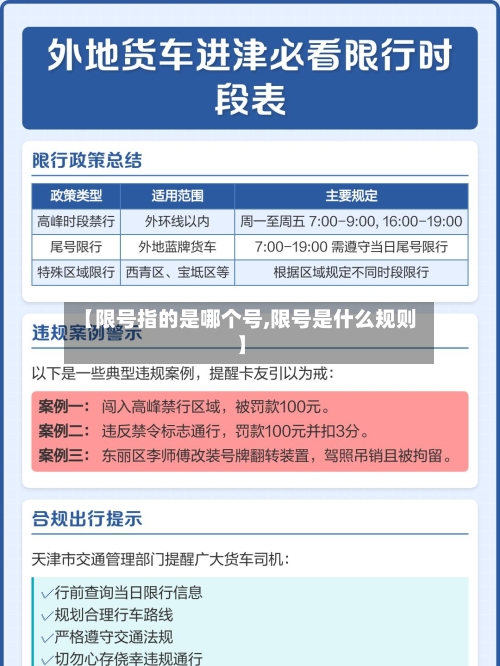 【限号指的是哪个号,限号是什么规则】-第2张图片