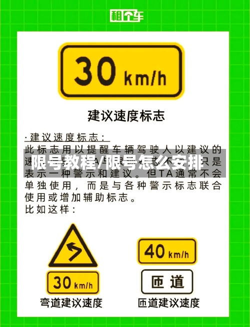 限号教程/限号怎么安排-第3张图片