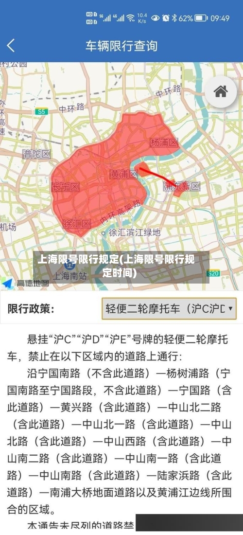 上海限号限行规定(上海限号限行规定时间)-第2张图片