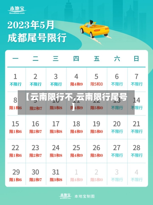 【云南限行不,云南限行尾号】