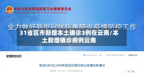 31省区市新增本土确诊3例在云南/本土新增确诊病例云南-第2张图片
