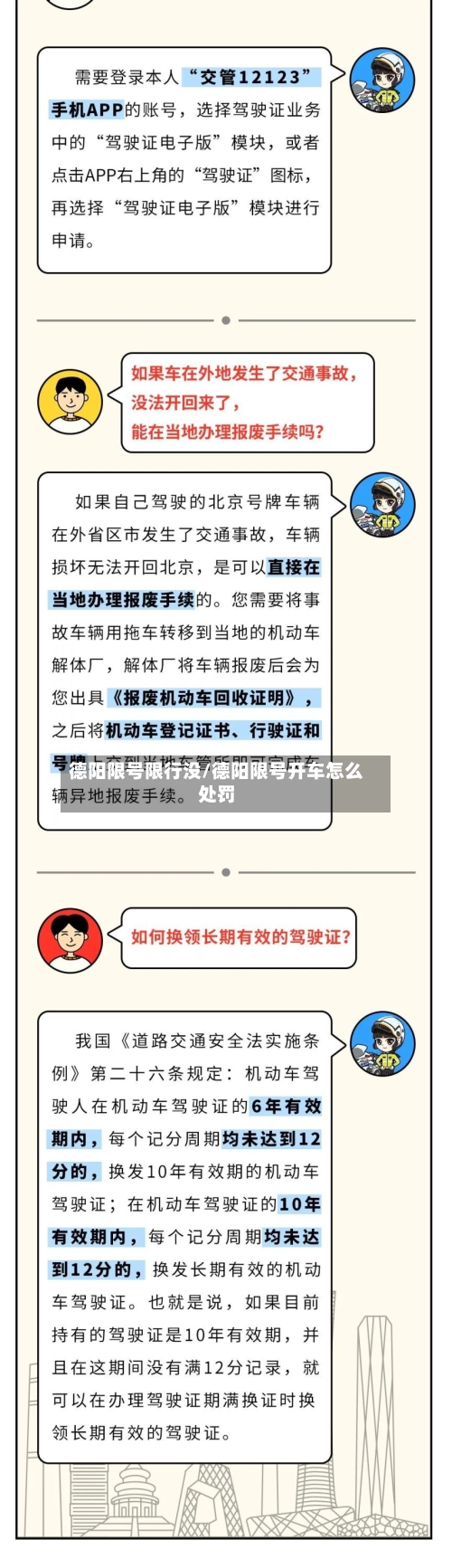 德阳限号限行没/德阳限号开车怎么处罚