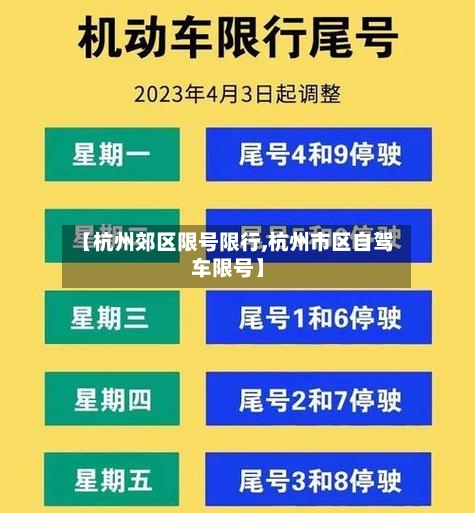 【杭州郊区限号限行,杭州市区自驾车限号】-第2张图片
