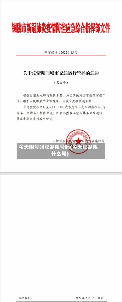 今天限号吗肥乡限号吗(今天肥乡限什么号)