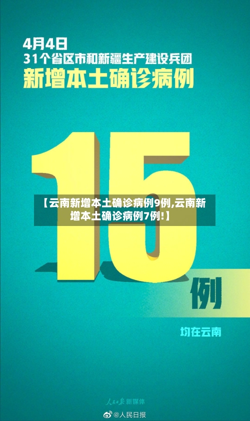 【云南新增本土确诊病例9例,云南新增本土确诊病例7例!】