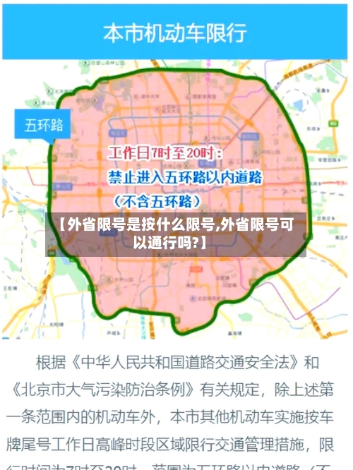 【外省限号是按什么限号,外省限号可以通行吗?】-第3张图片