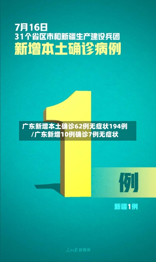广东新增本土确诊62例无症状194例/广东新增10例确诊7例无症状