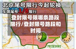登封限号限哪条路段限行/登封限号路段和时间-第2张图片