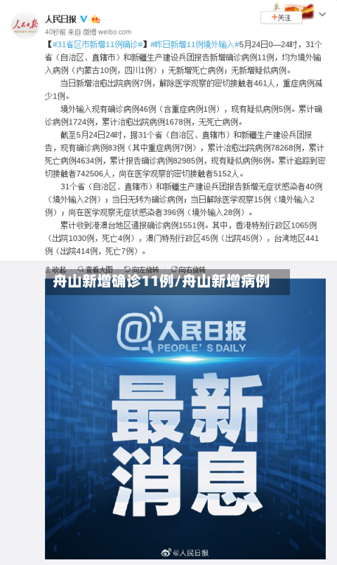 舟山新增确诊11例/舟山新增病例-第2张图片