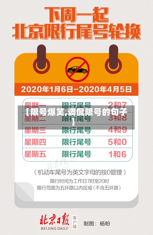 【限号爆笑,调侃限号的句子】