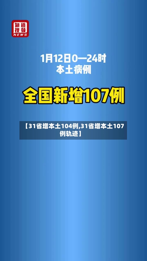 【31省增本土104例,31省增本土107例轨迹】-第2张图片
