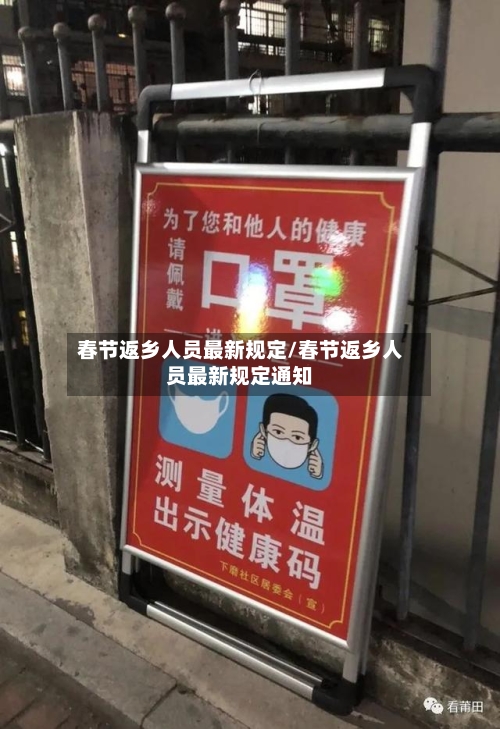 春节返乡人员最新规定/春节返乡人员最新规定通知-第3张图片