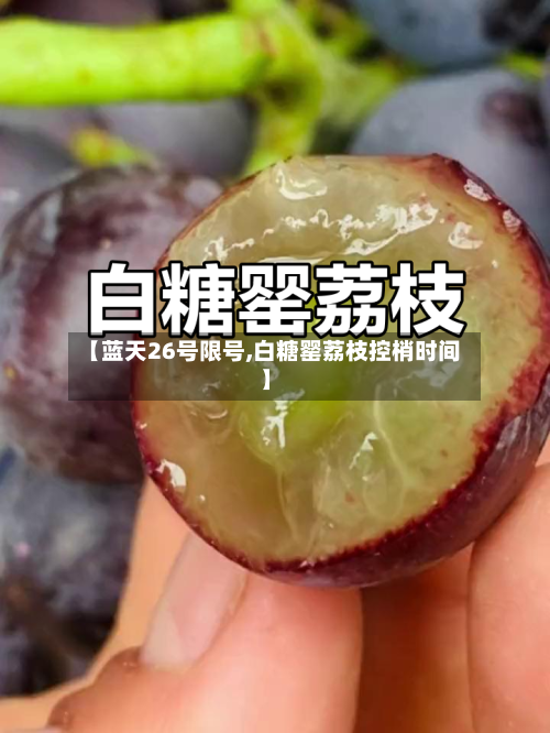 【蓝天26号限号,白糖罂荔枝控梢时间】-第3张图片