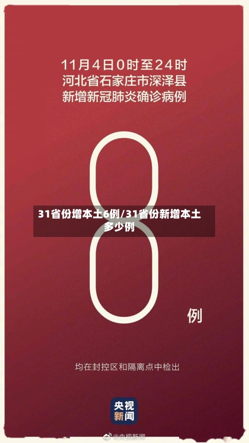 31省份增本土6例/31省份新增本土多少例-第3张图片