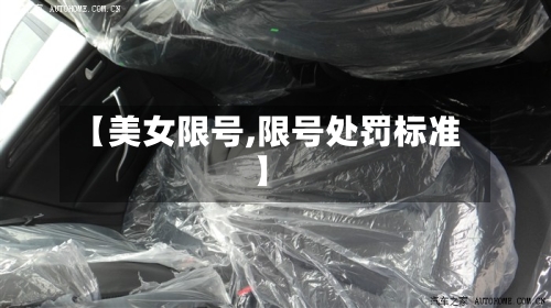 【美女限号,限号处罚标准】-第2张图片