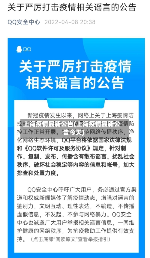 上海疫情最新公告(上海疫情最新公告今天)-第2张图片