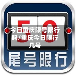 今日重庆限号限行吗/重庆今日限行几号-第3张图片