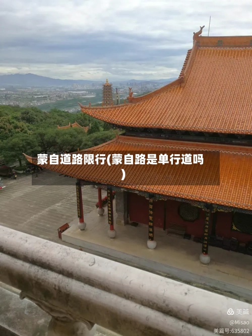 蒙自道路限行(蒙自路是单行道吗)