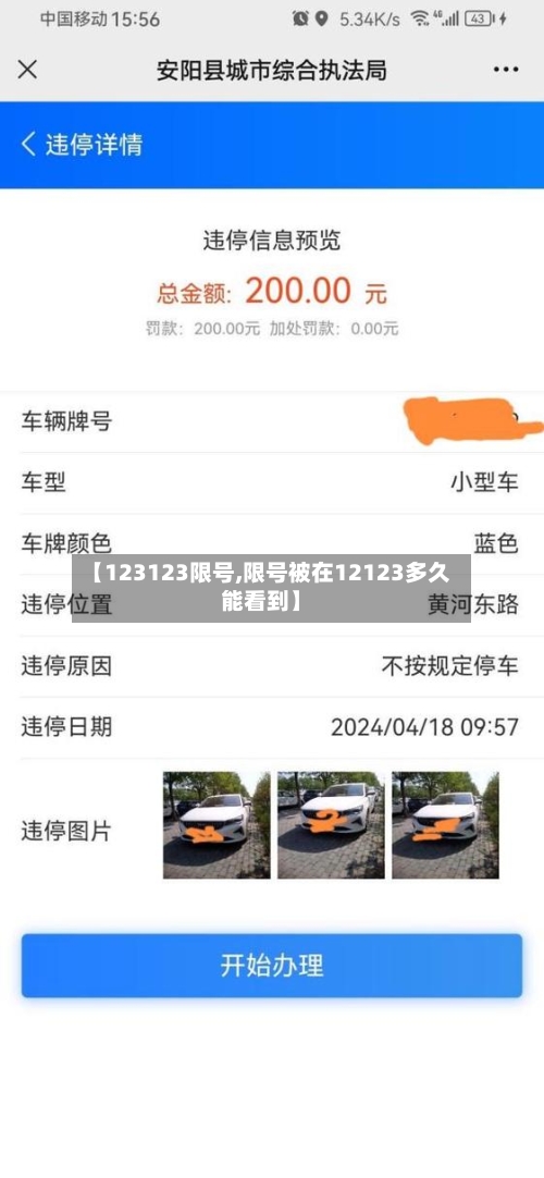 【123123限号,限号被在12123多久能看到】-第2张图片
