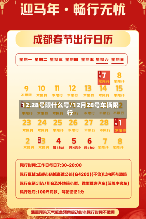 12.28号限什么号/12月28号车辆限行