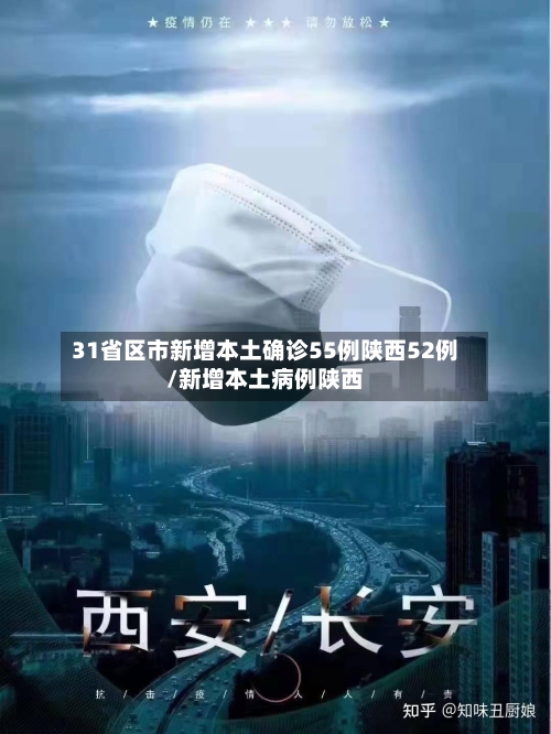 31省区市新增本土确诊55例陕西52例/新增本土病例陕西