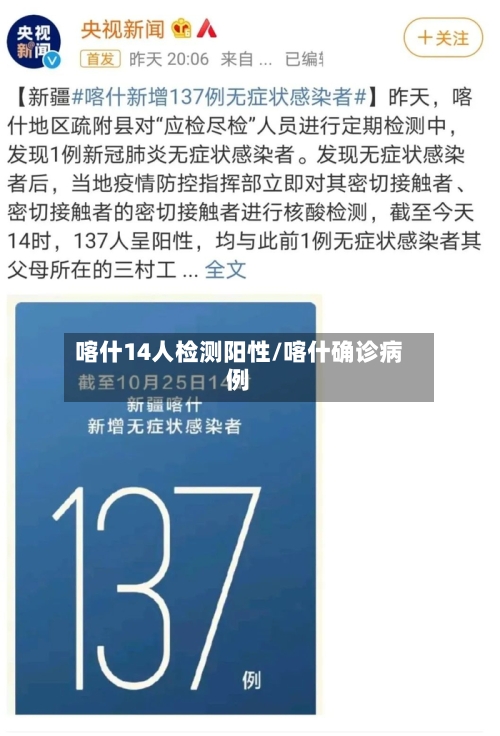 喀什14人检测阳性/喀什确诊病例-第2张图片