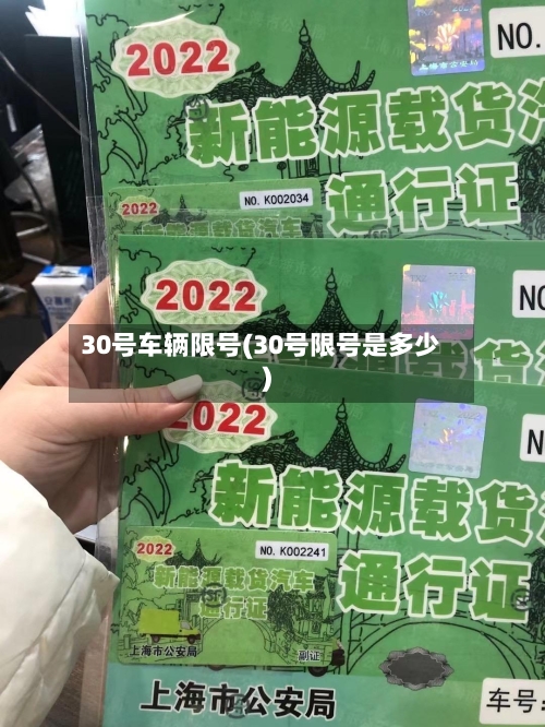 30号车辆限号(30号限号是多少)-第3张图片