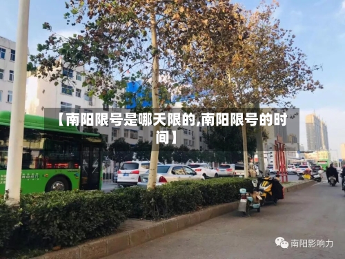 【南阳限号是哪天限的,南阳限号的时间】-第2张图片