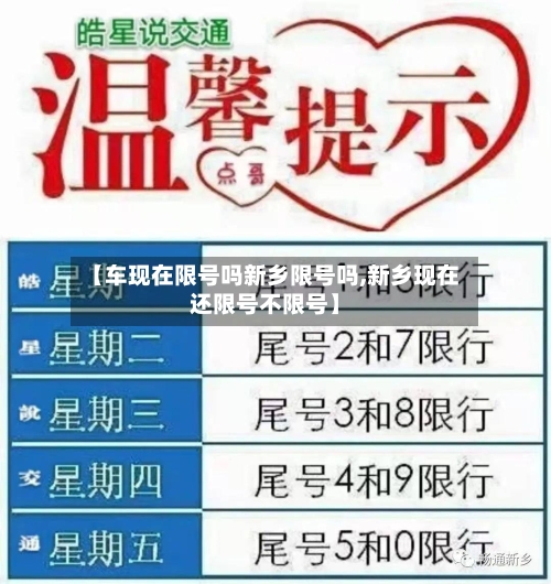 【车现在限号吗新乡限号吗,新乡现在还限号不限号】-第2张图片