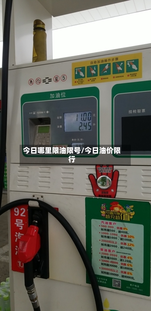 今日哪里限油限号/今日油价限行