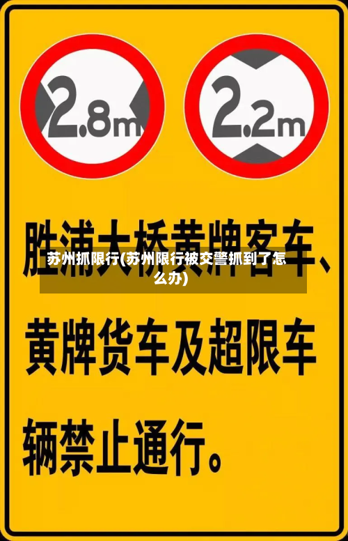 苏州抓限行(苏州限行被交警抓到了怎么办)
