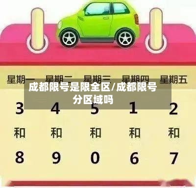 成都限号是限全区/成都限号分区域吗
